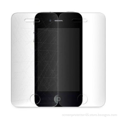 Anti-scratch Screen Protector, PAHS, REACH, CPSIA and SGS Certifications, Suitable for iPhone 4